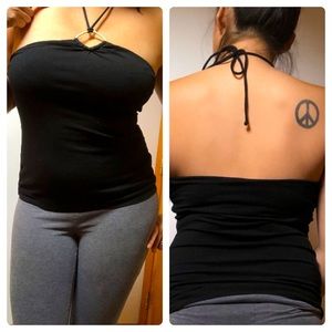 🎱 Black Halter Top 🎱